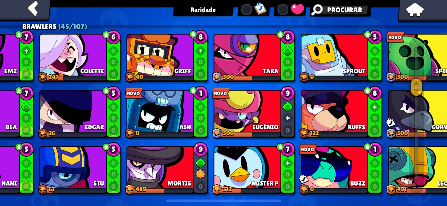 COMBO 3 CONTAS: BRAWL STARS + COC + CLASH ROYALE