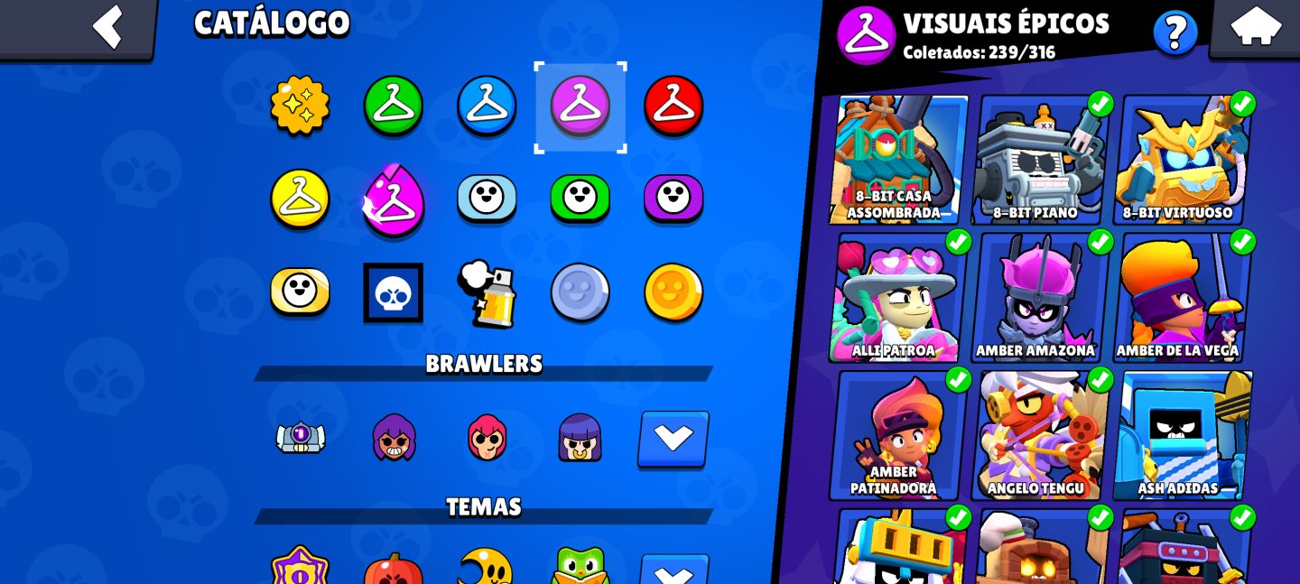 CONTA BRAWL STARS FULL 132K TROFÉUS