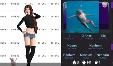 Conta feminina Avakin Life- nível 10