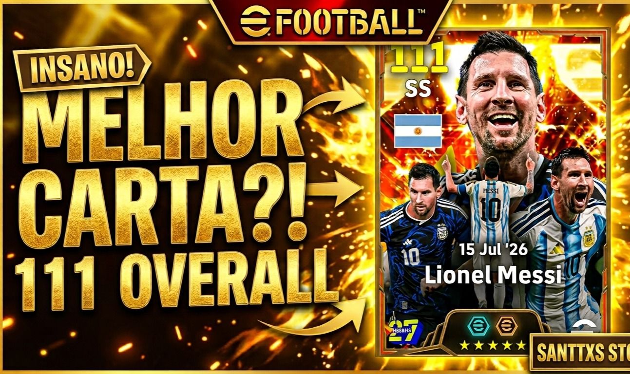 Conta Efootbal com MESSI BIG TIME 111 & Thuram 107