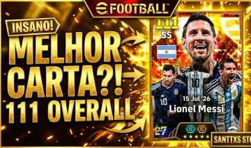 Conta Efootbal com MESSI BIG TIME 111 & Thuram 107