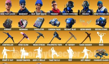 58 SKINS + STW OG + S5S6S7 FULL + RAGE + TIDY