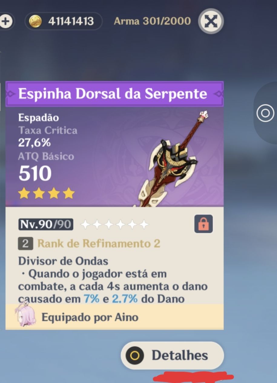 Conta genshin AR60-2020, serve AMERICA Yelan C6+R1, vários T5, armas T5 e passe