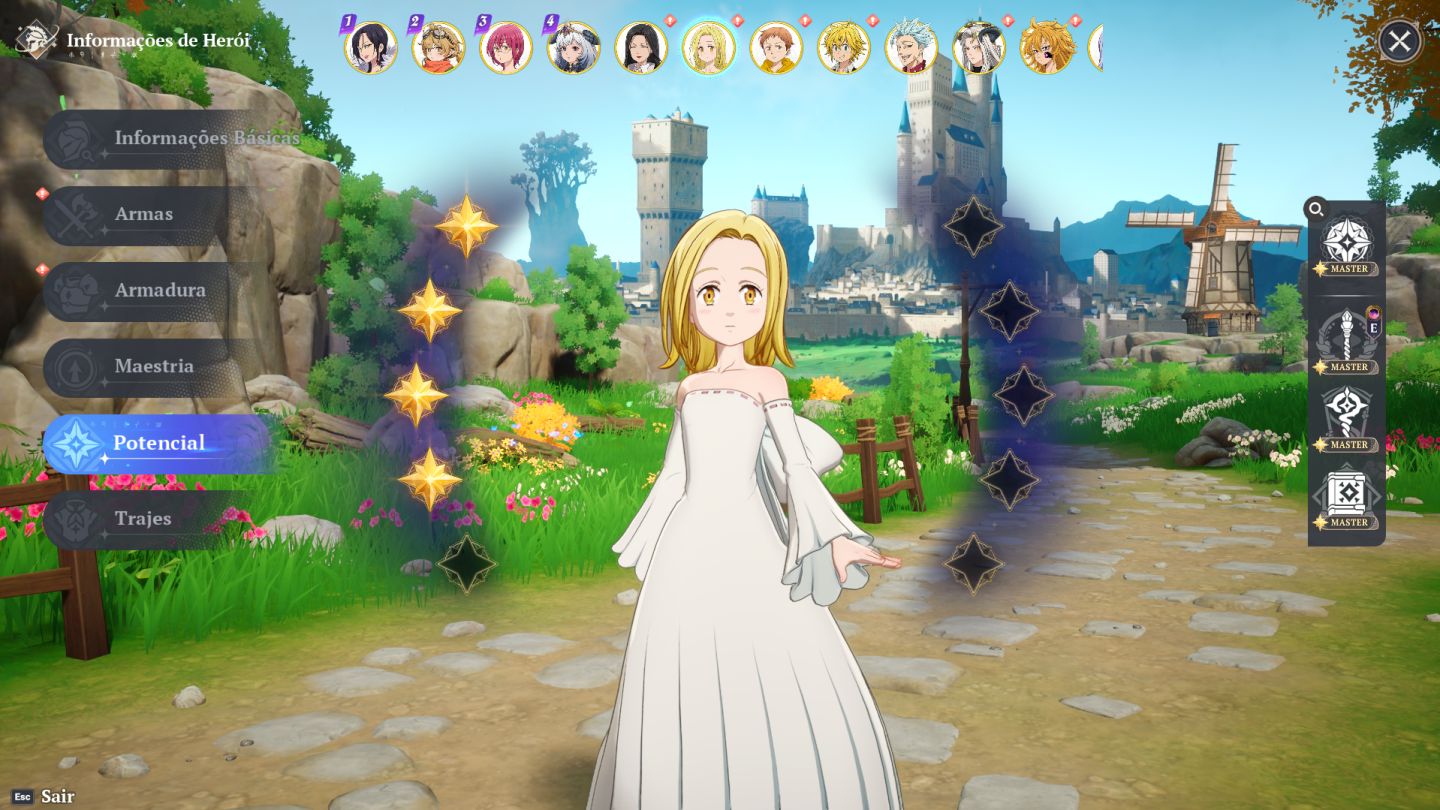 The Seven Deadly Sins Origin (CONTA AMERICA)