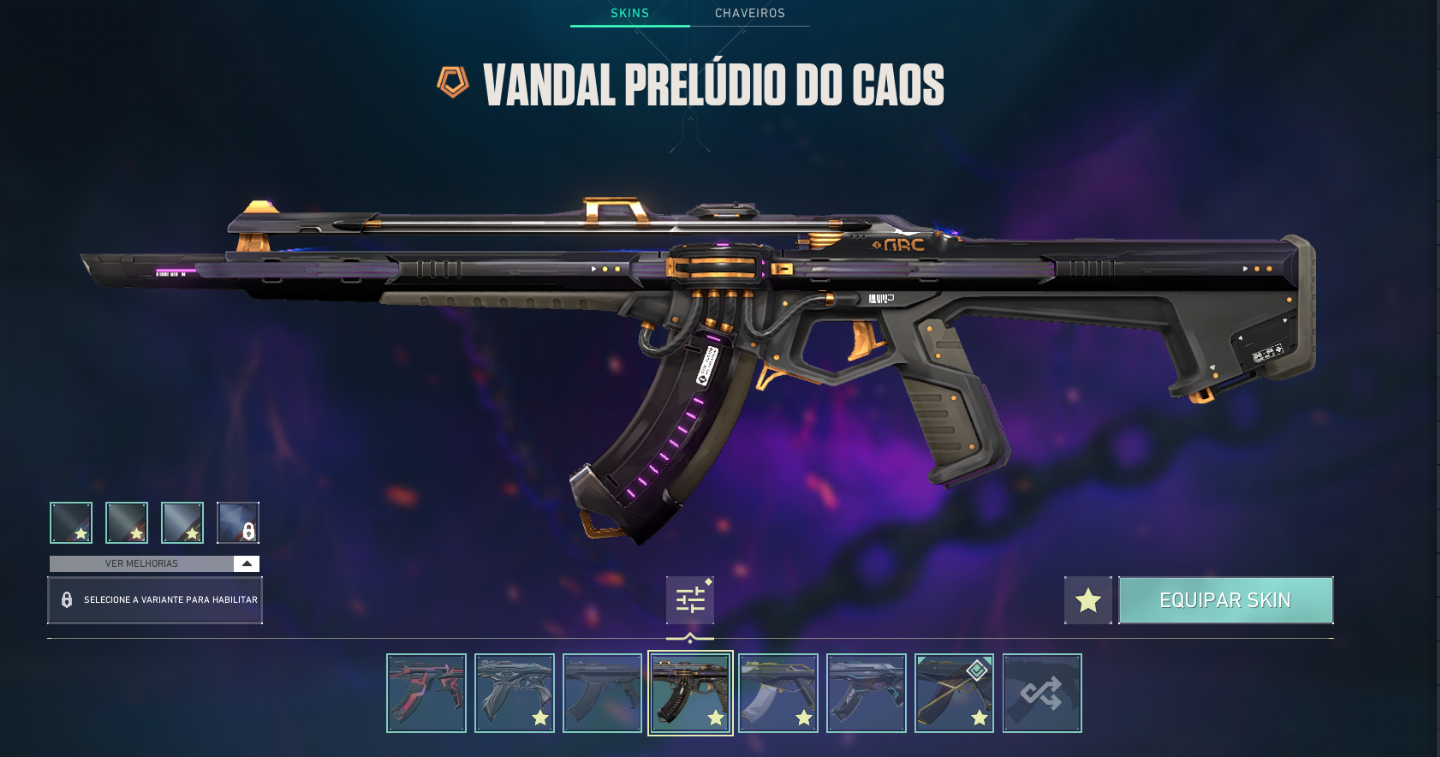 Conta Valorant Champions e raridade