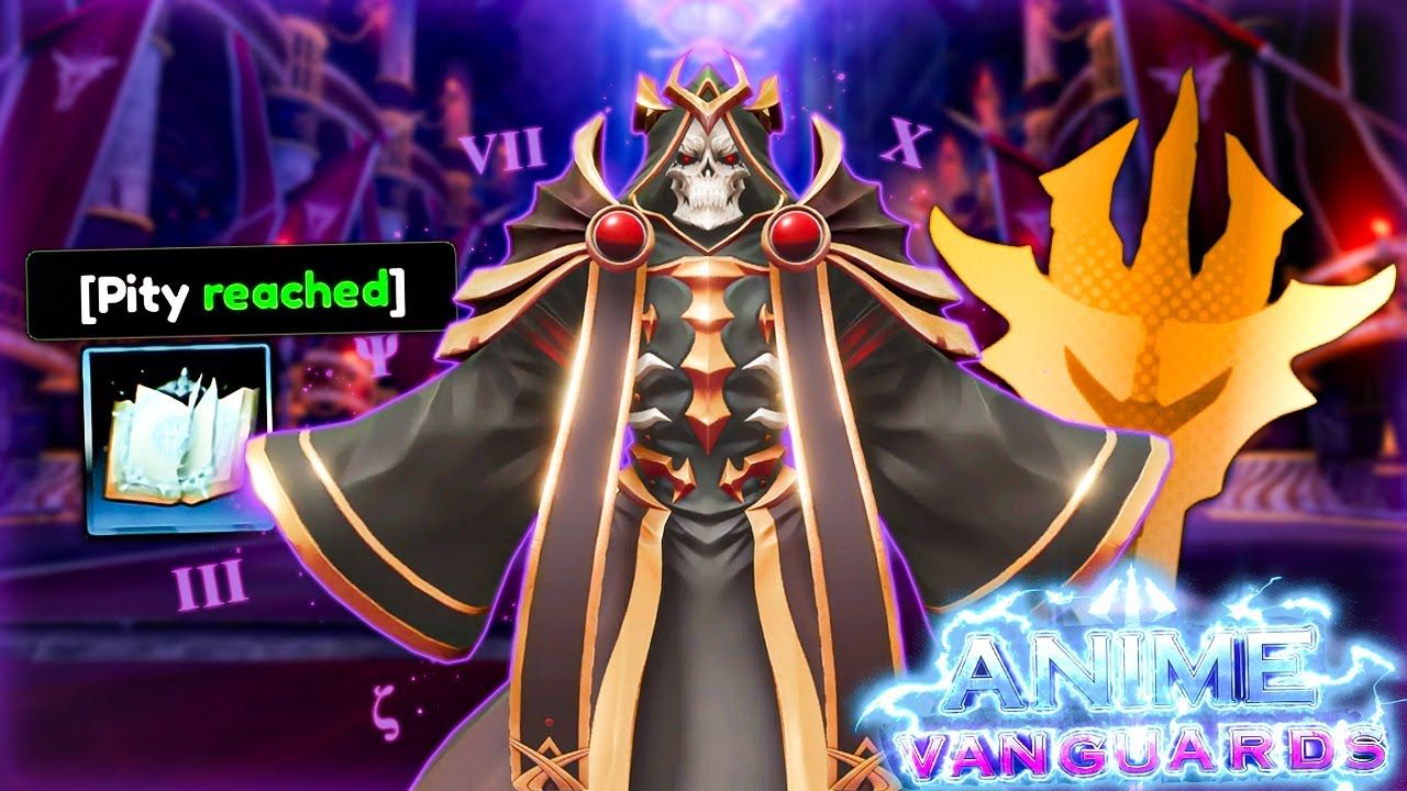 Personagem Lich King (Ainz) Full Godly Anime Vanguards