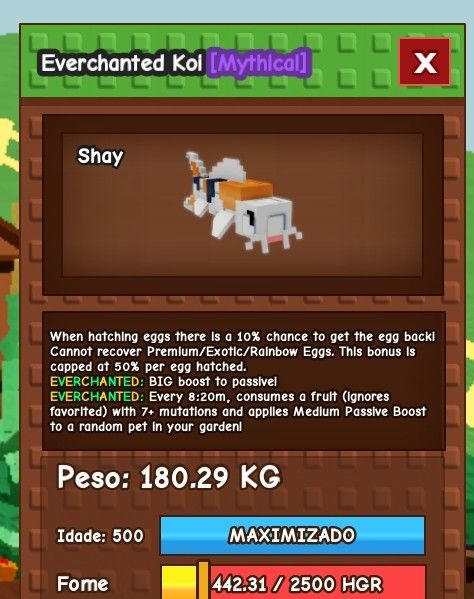 Desapego de pets grow a garden 1!