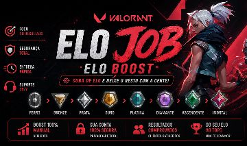 VALORANT - ELOJOB - ELOBOOST - DUOBOOST - MD10 - VITÓRIAS