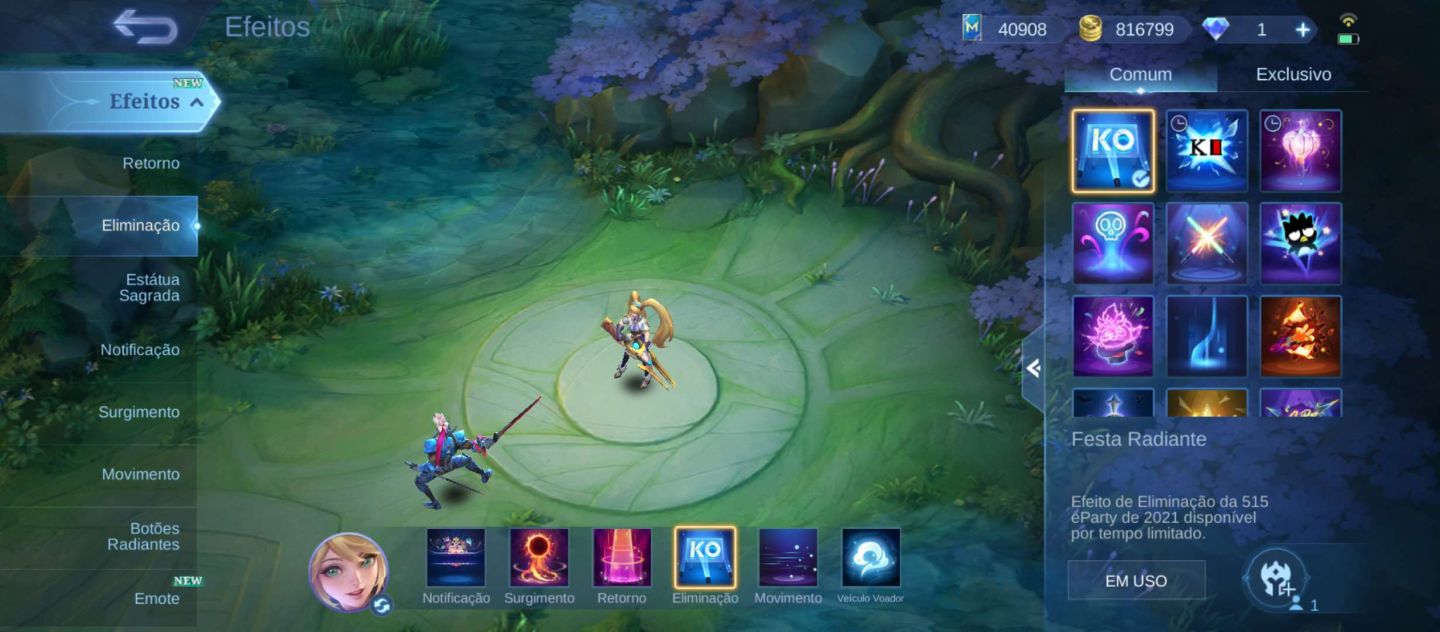 CONTA MOBILE LEGENDS RARA | 10 ANOS | 133 HERÓIS + 284 SKINS