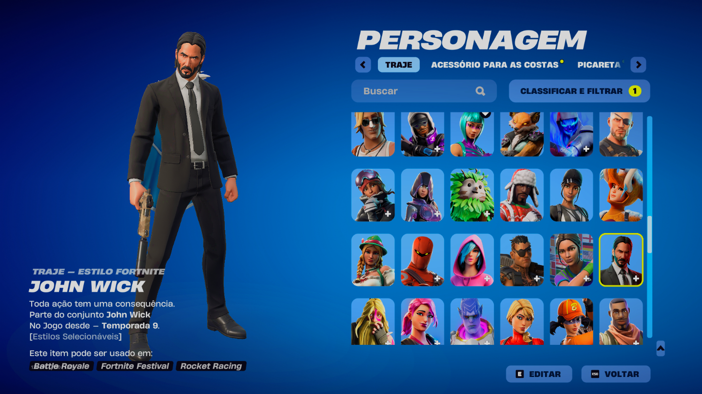 CONTA FORTNITE - 162 SKINS + SALVE O MUNDO WONDER TRAVIS E MUITO MAIS