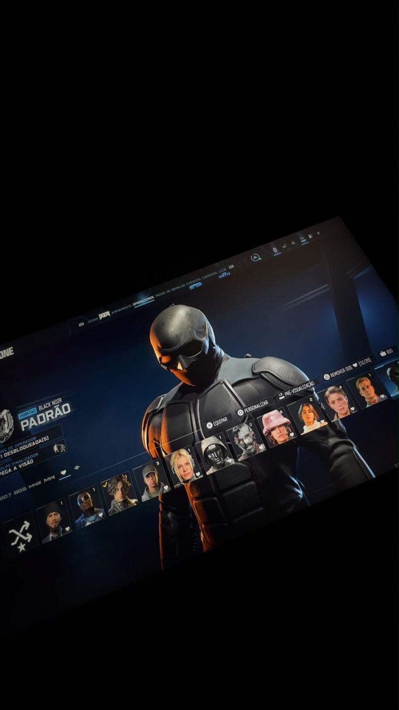 CONTA WARZONE PAUL ATREIDES, CAPITÃO PÁTRIA, TREM-BALA, SNOOPDOG, O LÍDER E MT++