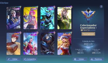 Conta mobile legends - casual