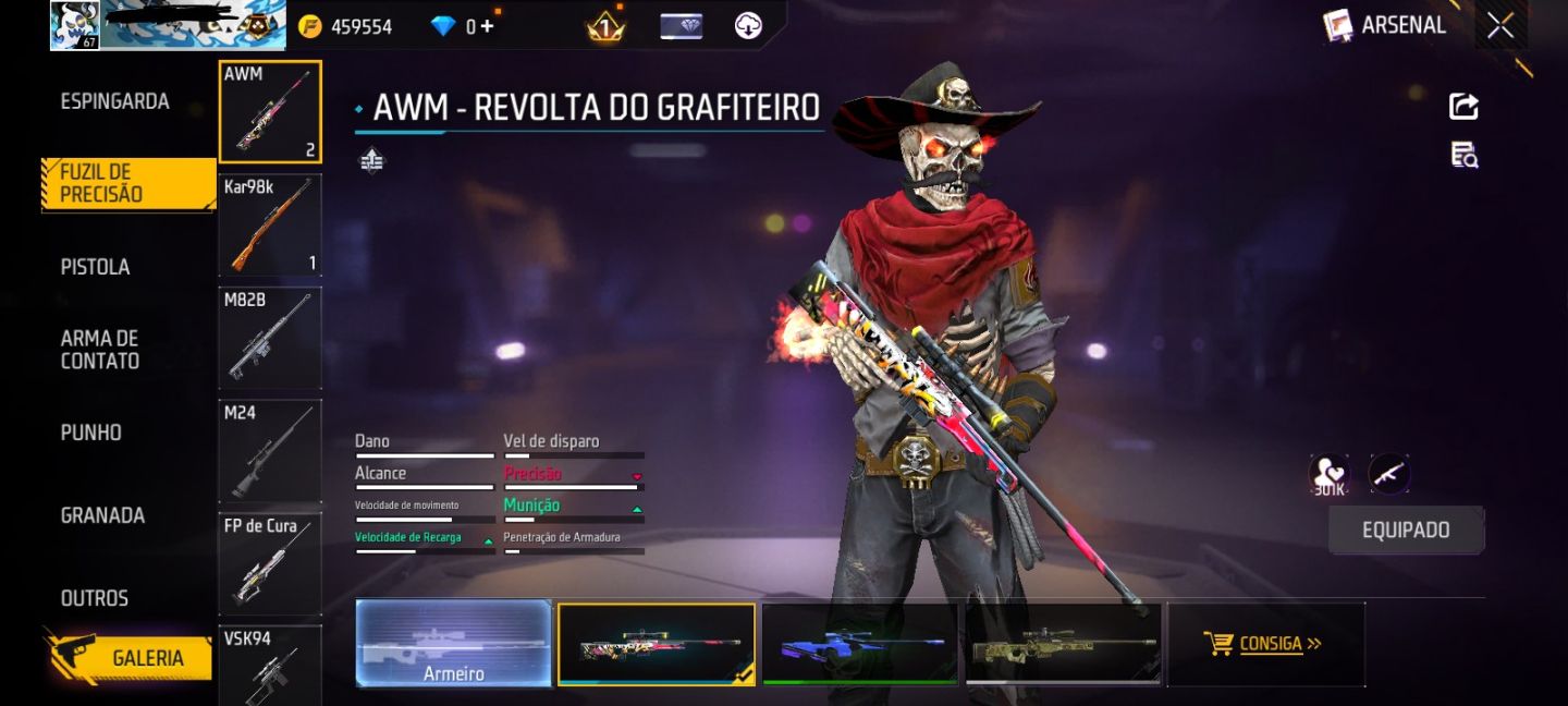 Conta Veterana 2018 Passe Egipcio Cowboy MP40 Titanio