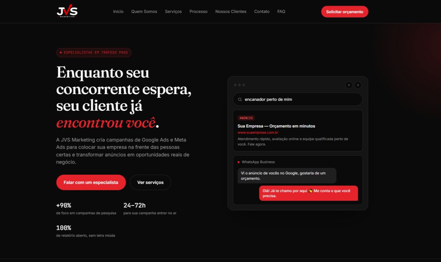 SITE PROFISSIONAL COMPLETO | RESPONSIVO | WHATSAPP | PERSONALIZADO