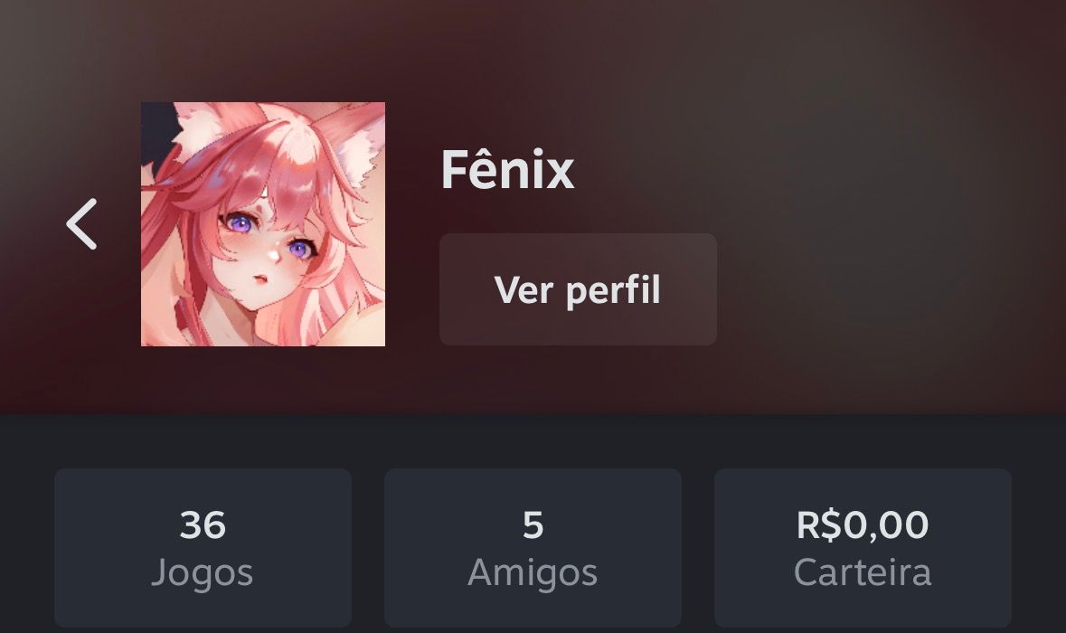 CONTA STEAM COMPLETA R$ 700$