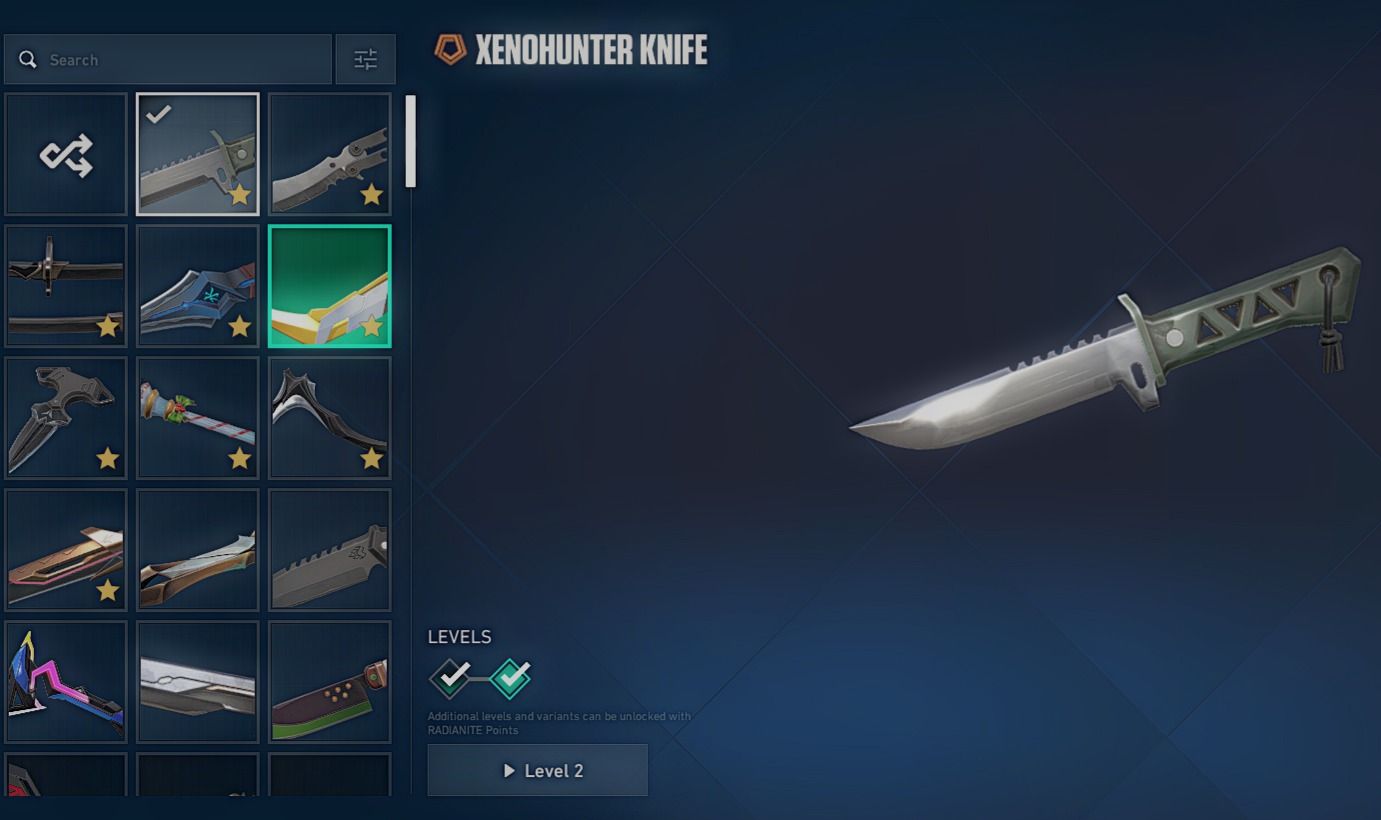 Conta Valorant Diamante1 + 9 facas + 6 vandal e muito mais