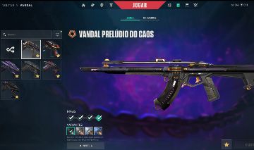 CONTA VALORANT BR | VANDAL PRELUDIO/PHANTOM AYAKASHI/ KURONAMI 2.0 | ÚNICO DONO
