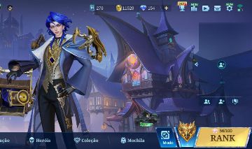Conta Mobile Legends + Rank Glória Mítica 56 star + 47 Hérois + 23 skins