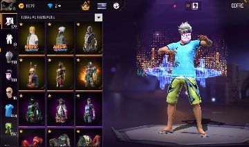 CONTA FREE FIRE RARA COM ITENS ANTIGOS E MUITAS RARIDADES