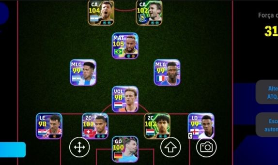 Conta de efootball com Neymar 105