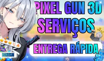 PIXEL GUN 3D SERVIÇO PC - MOEDA, TODAS AS ARMAS, TUDO DO JOGO - [ENTREGA RÁPIDA]