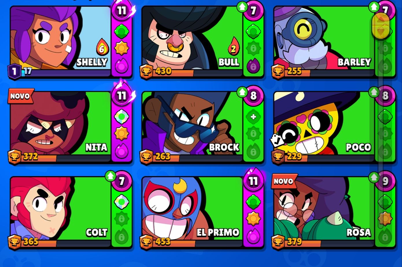 CONTA BRAWL STARS 2021