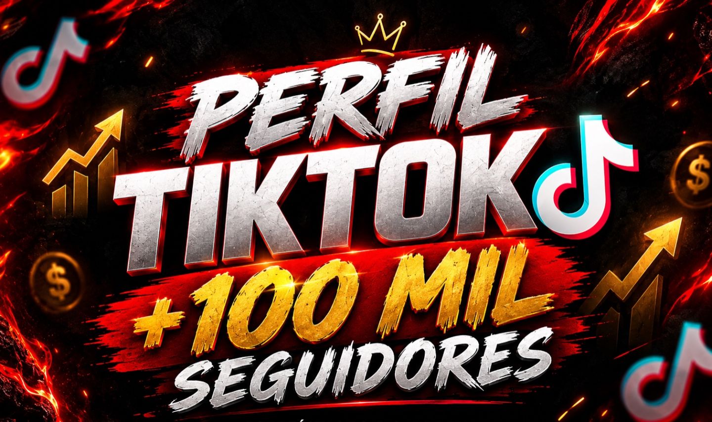 Conta tik tok +100k