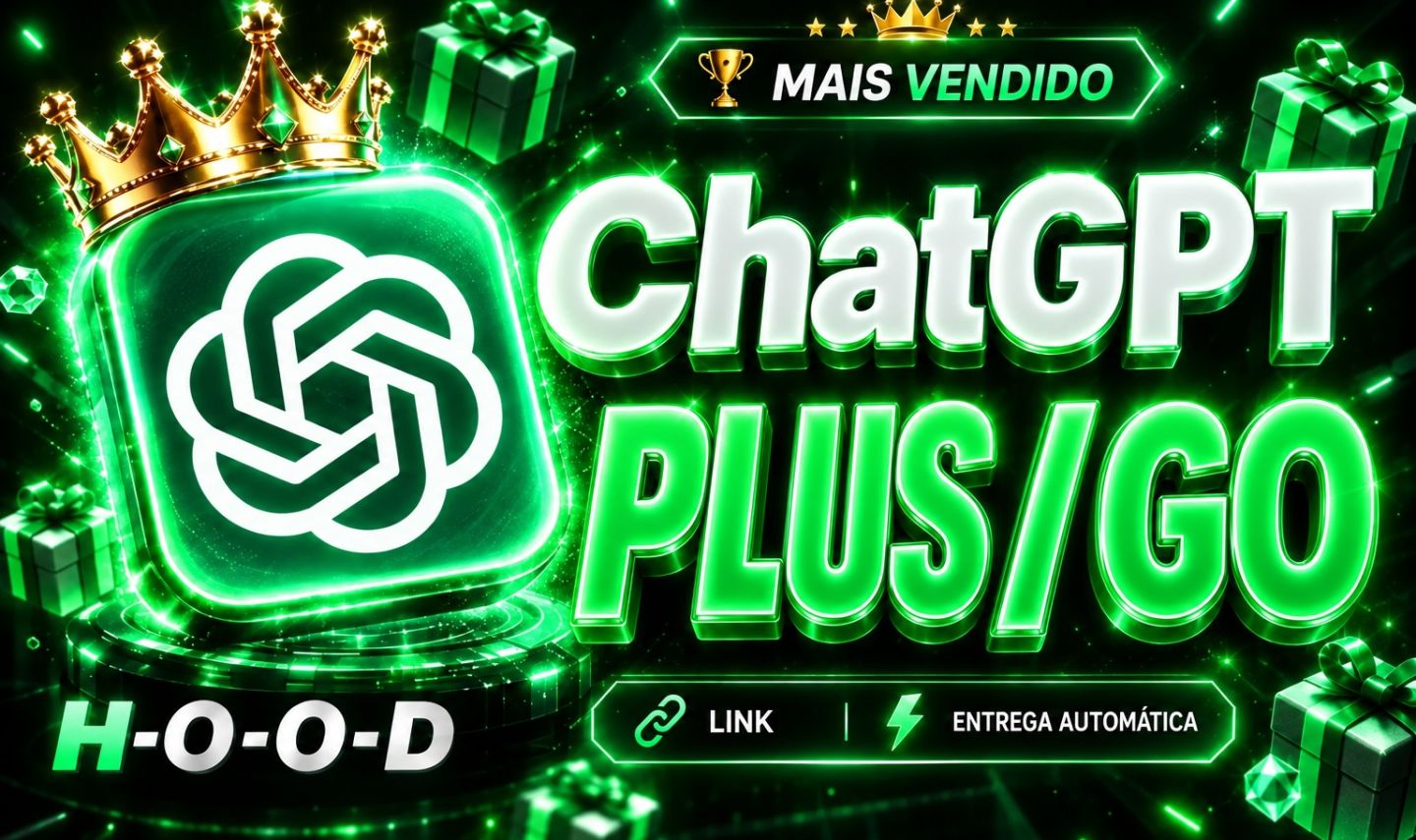 [PROMOÇÃO] CHAT GPT PLUS OU GO | (ATIVE NA SUA ACC GO) | ENTREGA AUTOMÁTICA