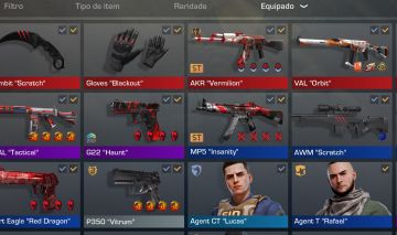 Conta de Standoff mais de 15k em gold