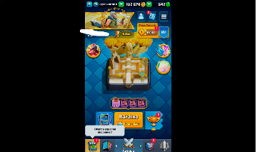 Conta clash royale com 9 k trofeis; full acesso