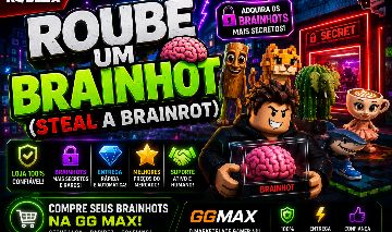 BRAINHOTS PARA ROUBE UM BRAINHOT (STEAL A BRAINROT) desde os comuns até os raros