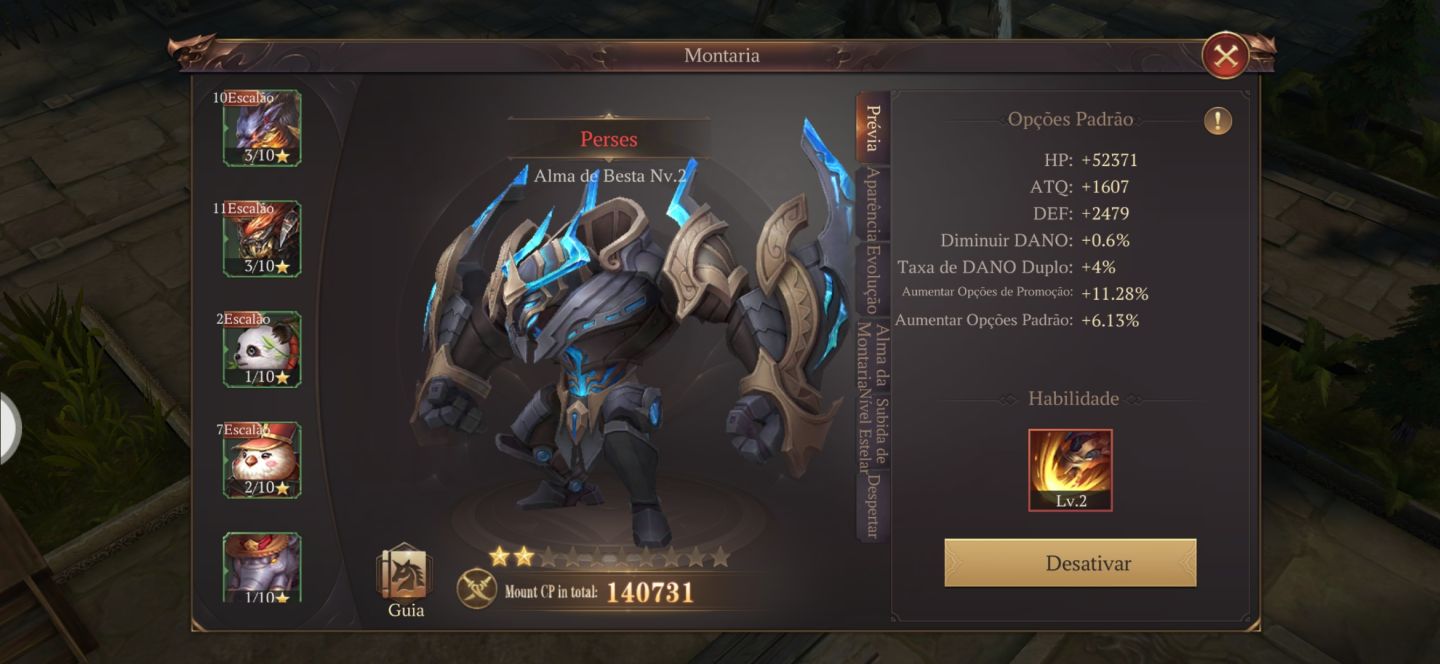 Conta Mu Dark Epoch vip9 t8 LV 453