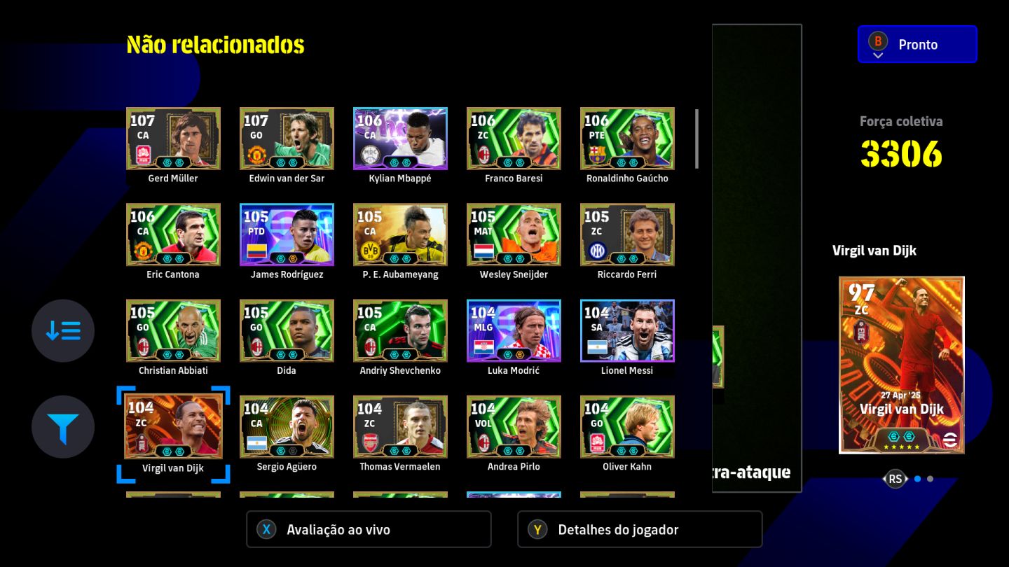 Conta Efootball 3310+ 1 Div