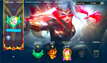 VAYNE ASCENDIDA + [ QUASE 150 SKINS HABILITADAS ] + [ ESMERALDA 3 COM 80 PDLS ]