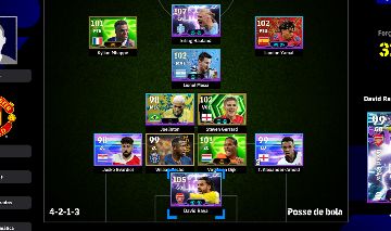 CONTA EFOOTBALL XBOX/PC PARA INICIANTES COM HAALAND 107, RAYA 105 + 50 JOGADORES