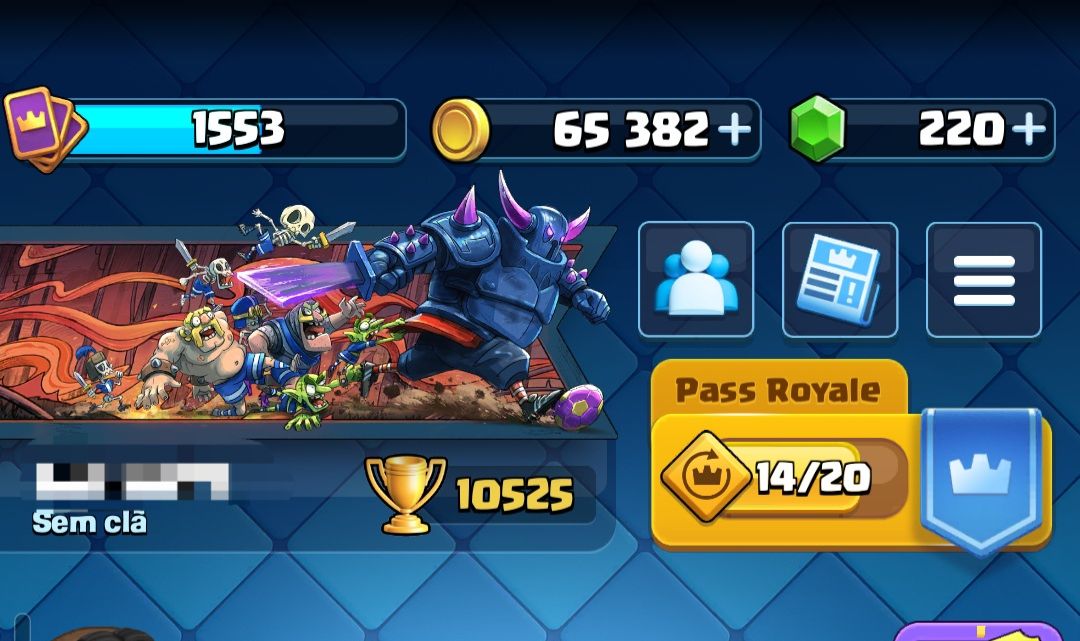 Melhor venda de conta de Clash Royale + Brawl Stars!!