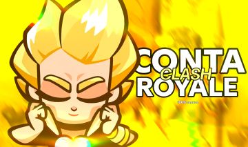 CONTA CLASH ROYALE 7k DE TROFÉUS