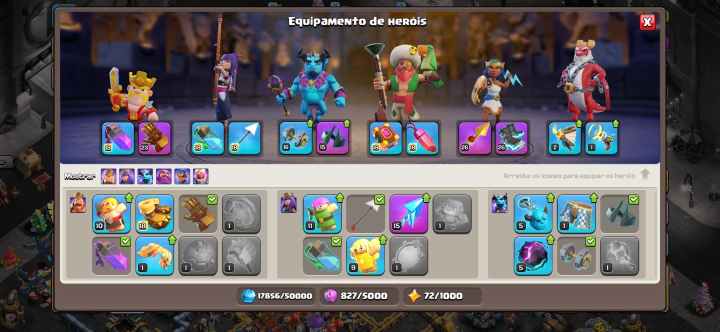 CONTA CLASH OF CLANS TH18 | Conta Antiga | LEIA A DESCRIÇÃO