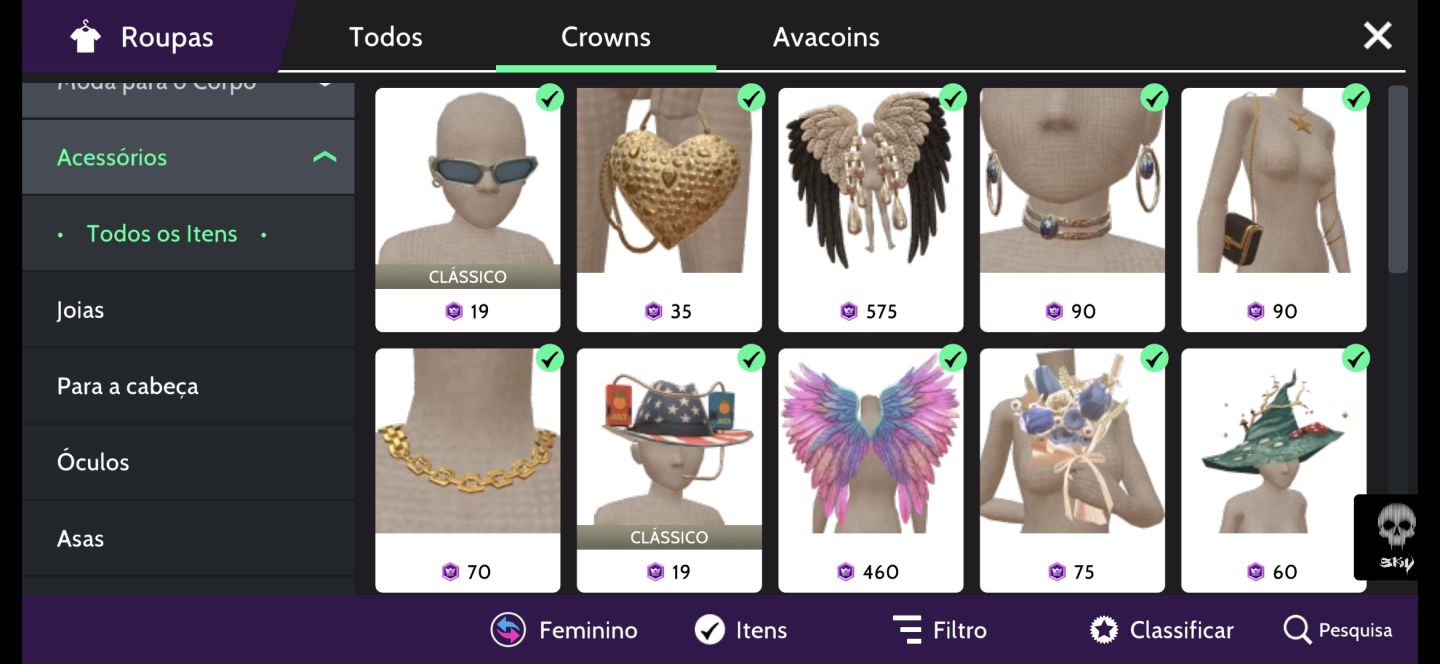 Conta avakin life lv 38.