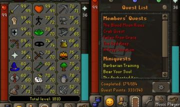 CONTA OSRS | 21 ANOS | QUEST CAPE | +500M EM ITENS + CONTA RS3