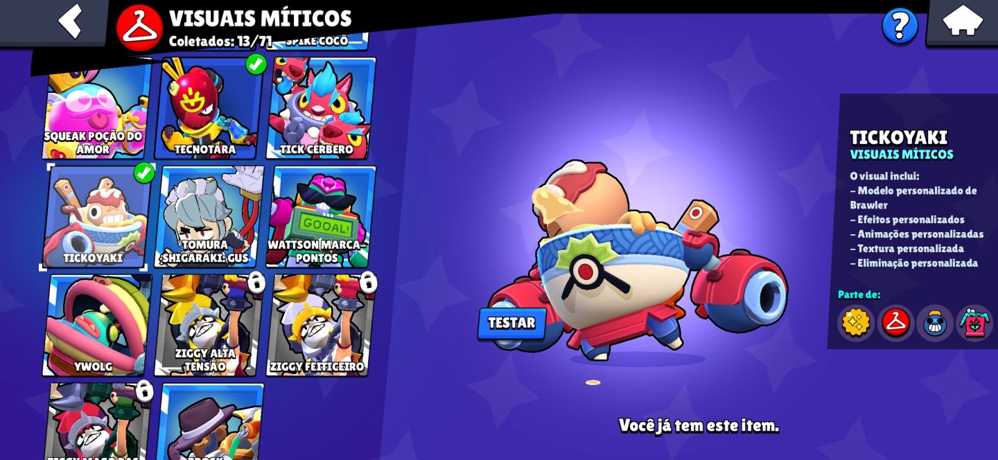 Conta RARA de Brawl Stars e Clash Royale | +32K Troféus | 279 Gemas | PROMOÇÃO!