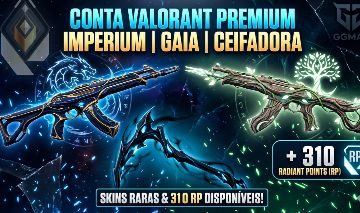 CONTA VALORANT BOAS SKINS E RADIANITE POINTS ( GAIA, IMPERIUM E RECONHECIMENTO)
