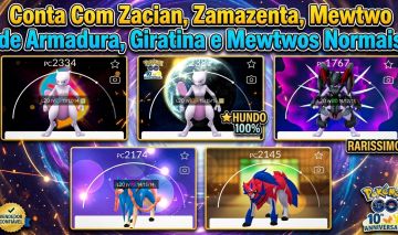 [Promoção]Conta Pokémon Com Lendários