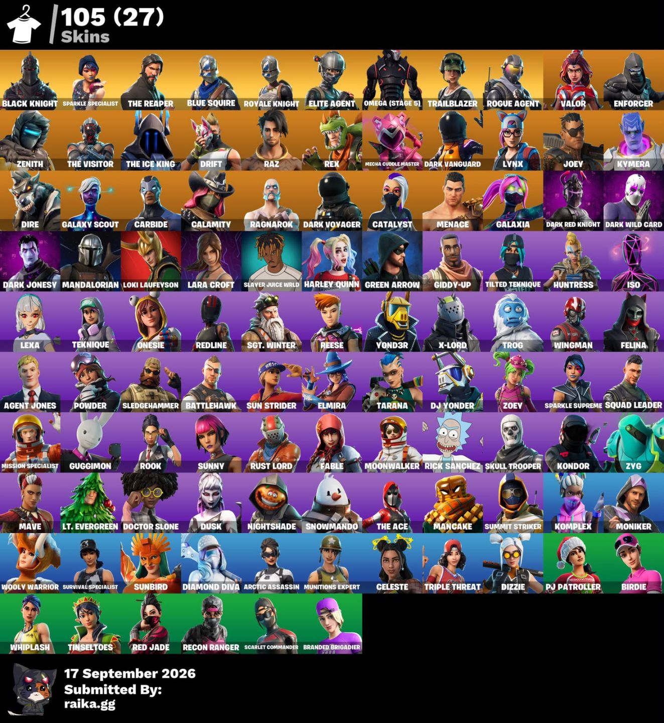 Conta fortnite