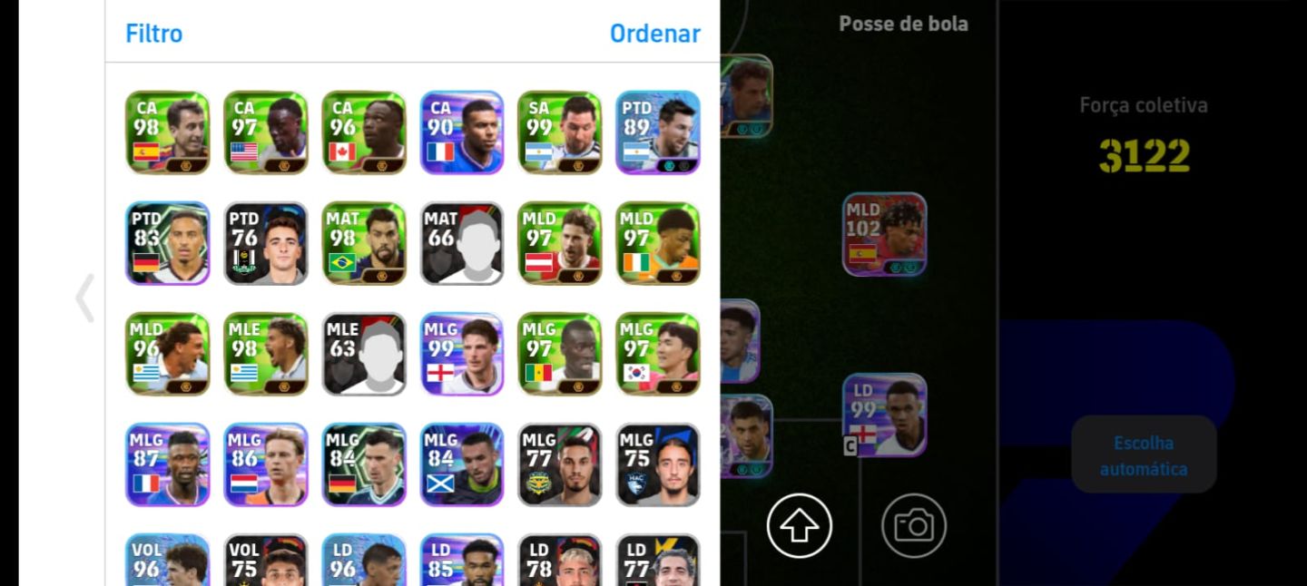 CONTA DE EFOOTBALL MUITO BARATA E BAGGIO 107/108!!