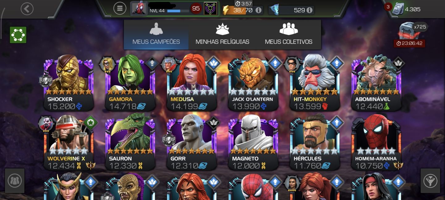 Marvel torneio de campeões (mtc)
