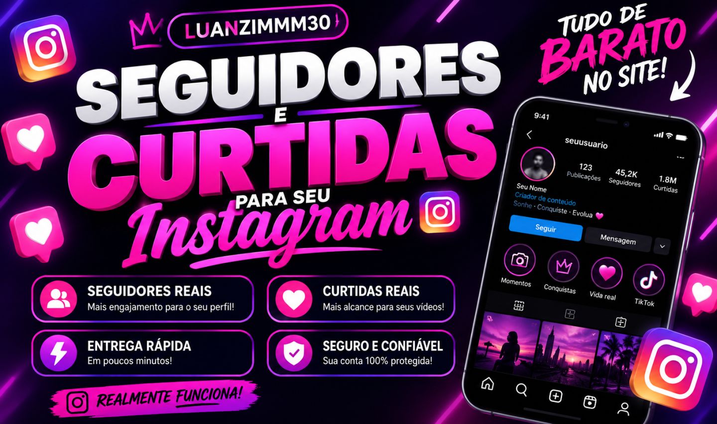 Instagram seguidores e like (melhor preço do site!!!)