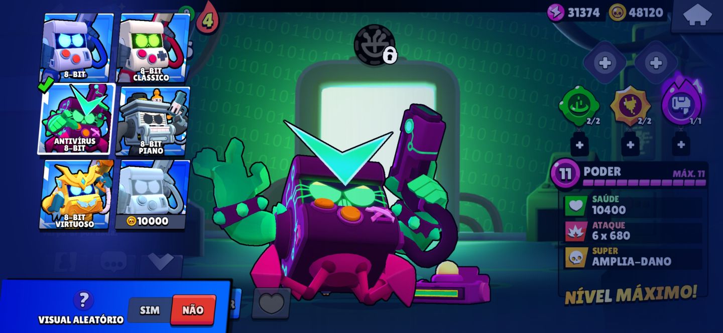 Conta Brawl Stars 2019 38,5K 83 Brawlers 25 Power 11 Nível 181