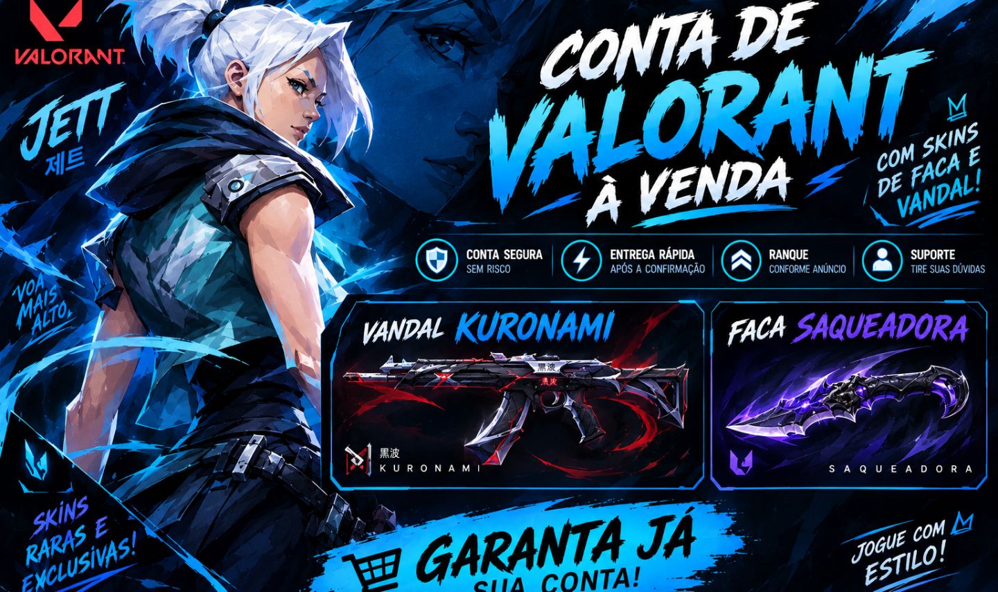 CONTA VALORANT LEVEL 120!!! FULL ACESS !!!!