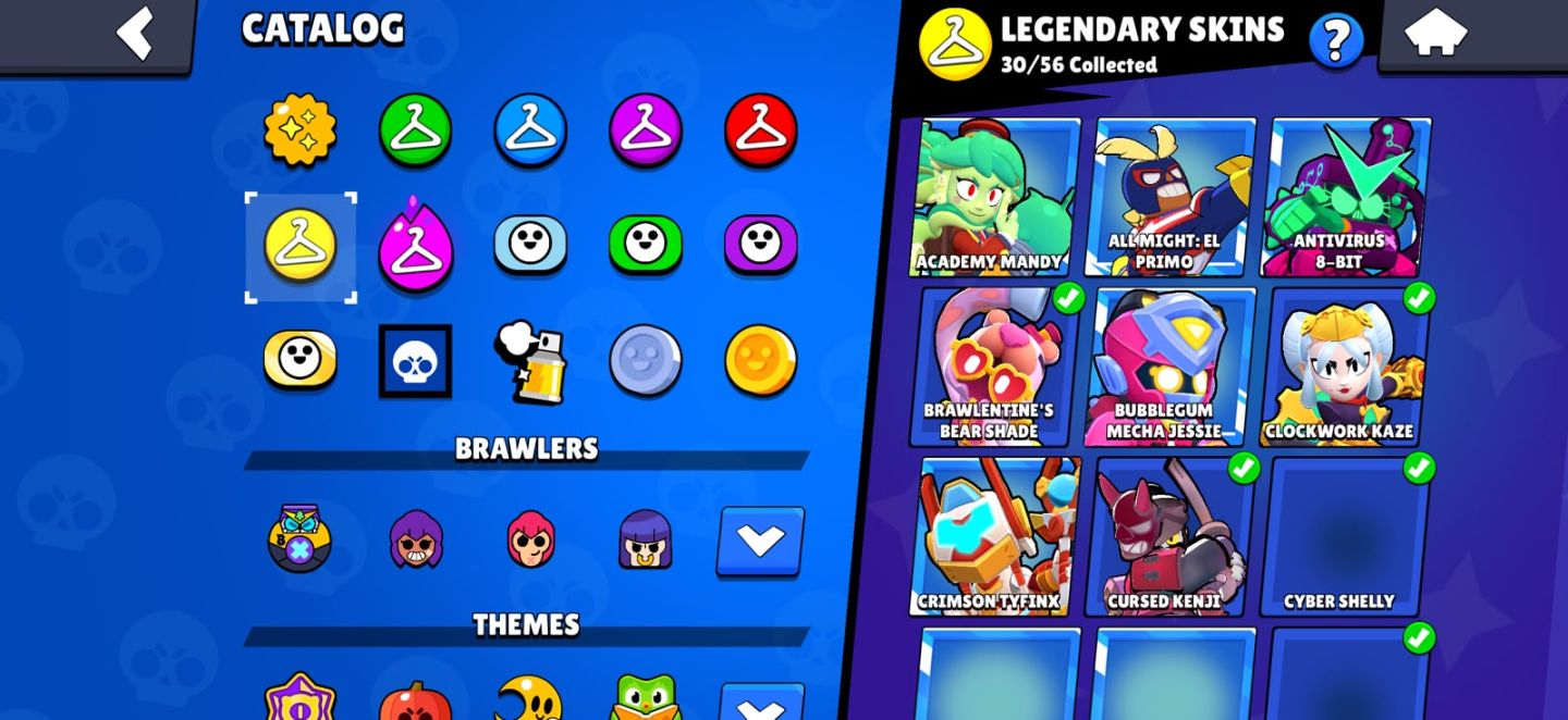 Conta Brawl Stars 2018 COM STAR SHELLY, 70000+ TROFEUS E 53 BRAWLERS PRESTIGE 1